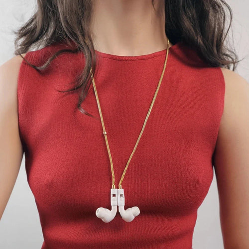 Mesh Chain AirPods Necklace